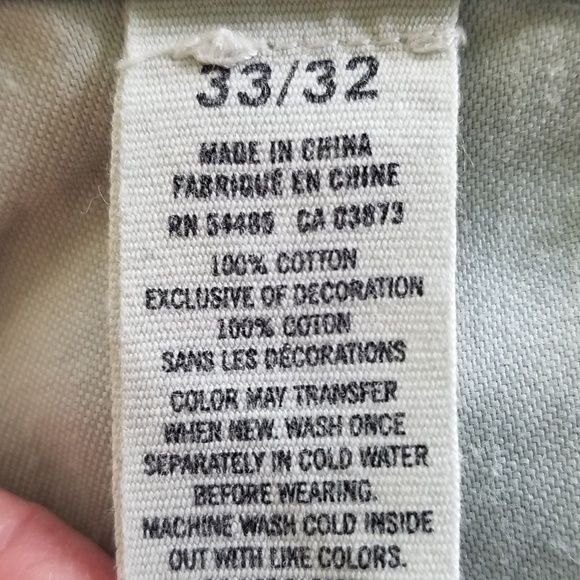 American Eagle Men’s Cotton Original Boot Jeans Size‎ 33 - Picture 8 of 8